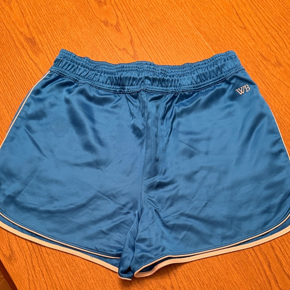 Wales Bonner Blue men’s  Shorts